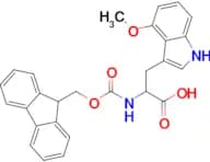 2-((((9H-fluoren-9-yl)methoxy)carbonyl)amino)-3-(4-methoxy-1H-indol-3-yl)propanoic acid