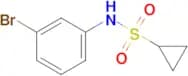 N-(3-bromophenyl)cyclopropanesulfonamide
