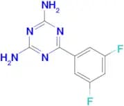 6-(3,5-Difluorophenyl)-1,3,5-triazine-2,4-diamine