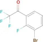 1-(3-Bromo-2-fluorophenyl)-2,2,2-trifluoroethan-1-one