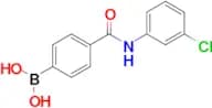 (4-((3-Chlorophenyl)carbamoyl)phenyl)boronic acid