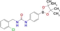 1-(2-Chlorobenzyl)-3-(4-(4,4,5,5-tetramethyl-1,3,2-dioxaborolan-2-yl)phenyl)urea