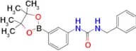1-Benzyl-3-(3-(4,4,5,5-tetramethyl-1,3,2-dioxaborolan-2-yl)phenyl)urea