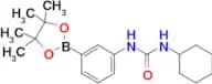 1-Cyclohexyl-3-(3-(4,4,5,5-tetramethyl-1,3,2-dioxaborolan-2-yl)phenyl)urea