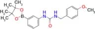 1-(4-Methoxybenzyl)-3-(3-(4,4,5,5-tetramethyl-1,3,2-dioxaborolan-2-yl)phenyl)urea