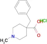 4-Benzyl-1-methylpiperidine-4-carboxylic acid hydrochloride