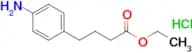 Ethyl 4-(4-aminophenyl)butanoate hydrochloride