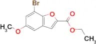 Ethyl 7-bromo-5-methoxybenzofuran-2-carboxylate