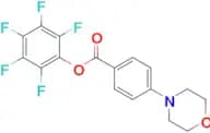 Perfluorophenyl 4-morpholinobenzoate