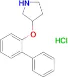 3-([1,1′-Biphenyl]-2-yloxy)pyrrolidine hydrochloride