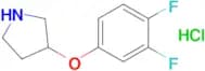 3-(3,4-Difluorophenoxy)pyrrolidine hydrochloride