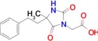 2-(4-Methyl-2,5-dioxo-4-phenethylimidazolidin-1-yl)acetic acid