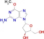 (2R,3S,5R)-5-(2-amino-6-methoxy-9H-purin-9-yl)-2-(hydroxymethyl)tetrahydrofuran-3-ol