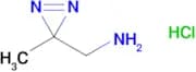 (3-Methyl-3H-diazirin-3-yl)methanamine hydrochloride