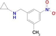 N-(3-methyl-5-nitrobenzyl)cyclopropanamine