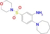 2-(Azepan-1-yl)-5-(morpholinosulfonyl)aniline