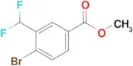 Methyl 4-bromo-3-(difluoromethyl)benzoate