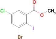 Methyl 3-bromo-5-chloro-2-iodobenzoate