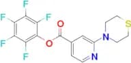 Perfluorophenyl 2-thiomorpholinoisonicotinate
