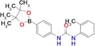 1-(4-(4,4,5,5-Tetramethyl-1,3,2-dioxaborolan-2-yl)phenyl)-3-(o-tolyl)urea