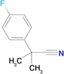 2-(4-Fluorophenyl)-2-methylpropanenitrile