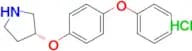 (R)-3-(4-phenoxyphenoxy)pyrrolidine hydrochloride