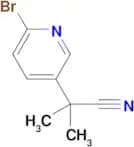 2-(6-Bromopyridin-3-yl)-2-methylpropanenitrile