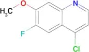 4-Chloro-6-fluoro-7-methoxyquinoline