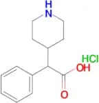 2-Phenyl-2-(piperidin-4-yl)acetic acid hydrochloride