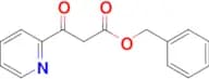 Benzyl 3-oxo-3-(pyridin-2-yl)propanoate