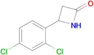 4-(2,4-Dichlorophenyl)azetidin-2-one