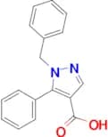 1-Benzyl-5-phenyl-1H-pyrazole-4-carboxylic acid