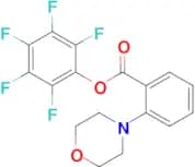 Perfluorophenyl 2-morpholinobenzoate