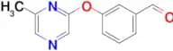 3-((6-Methylpyrazin-2-yl)oxy)benzaldehyde