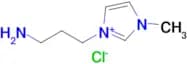 3-(3-Aminopropyl)-1-methyl-1H-imidazol-3-ium chloride