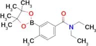 N,N-diethyl-4-methyl-3-(4,4,5,5-tetramethyl-1,3,2-dioxaborolan-2-yl)benzamide