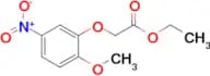 Ethyl 2-(2-methoxy-5-nitrophenoxy)acetate