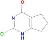 2-Chloro-6,7-dihydro-1H-cyclopenta[d]pyrimidin-4(5H)-one