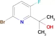 2-(6-Bromo-3-fluoropyridin-2-yl)propan-2-ol