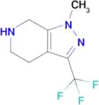 1-Methyl-3-(trifluoromethyl)-4,5,6,7-tetrahydro-1H-pyrazolo[3,4-c]pyridine