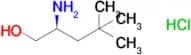 (S)-2-Amino-4,4-dimethylpentan-1-ol hydrochloride