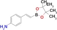 (E)-4-(2-(4,4,5,5-Tetramethyl-1,3,2-dioxaborolan-2-yl)vinyl)aniline