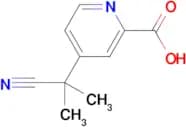 4-(2-Cyanopropan-2-yl)picolinic acid