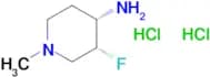 (3R,4S)-3-fluoro-1-methylpiperidin-4-amine dihydrochloride