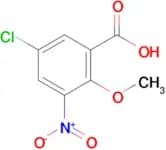5-Chloro-2-methoxy-3-nitrobenzoic acid
