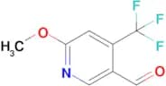 6-Methoxy-4-(trifluoromethyl)nicotinaldehyde