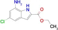 Ethyl 7-amino-5-chloro-1H-indole-2-carboxylate