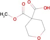 4-(Methoxycarbonyl)tetrahydro-2H-pyran-4-carboxylic acid