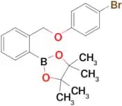 2-(2-((4-Bromophenoxy)methyl)phenyl)-4,4,5,5-tetramethyl-1,3,2-dioxaborolane