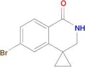 6'-Bromo-2',3'-dihydro-1'H-spiro[cyclopropane-1,4'-isoquinolin]-1'-one
